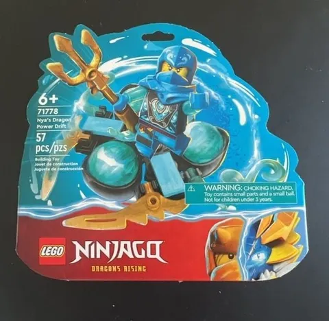 LEGO Ninjago Nya's Dragon Power Spinjitzu Drift 71778 Building Toy