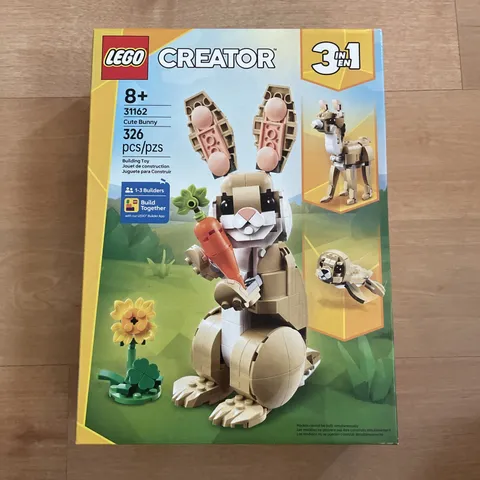 NEW LEGO Creator 3-in-1 Cute Bunny 31162, item: 6527848