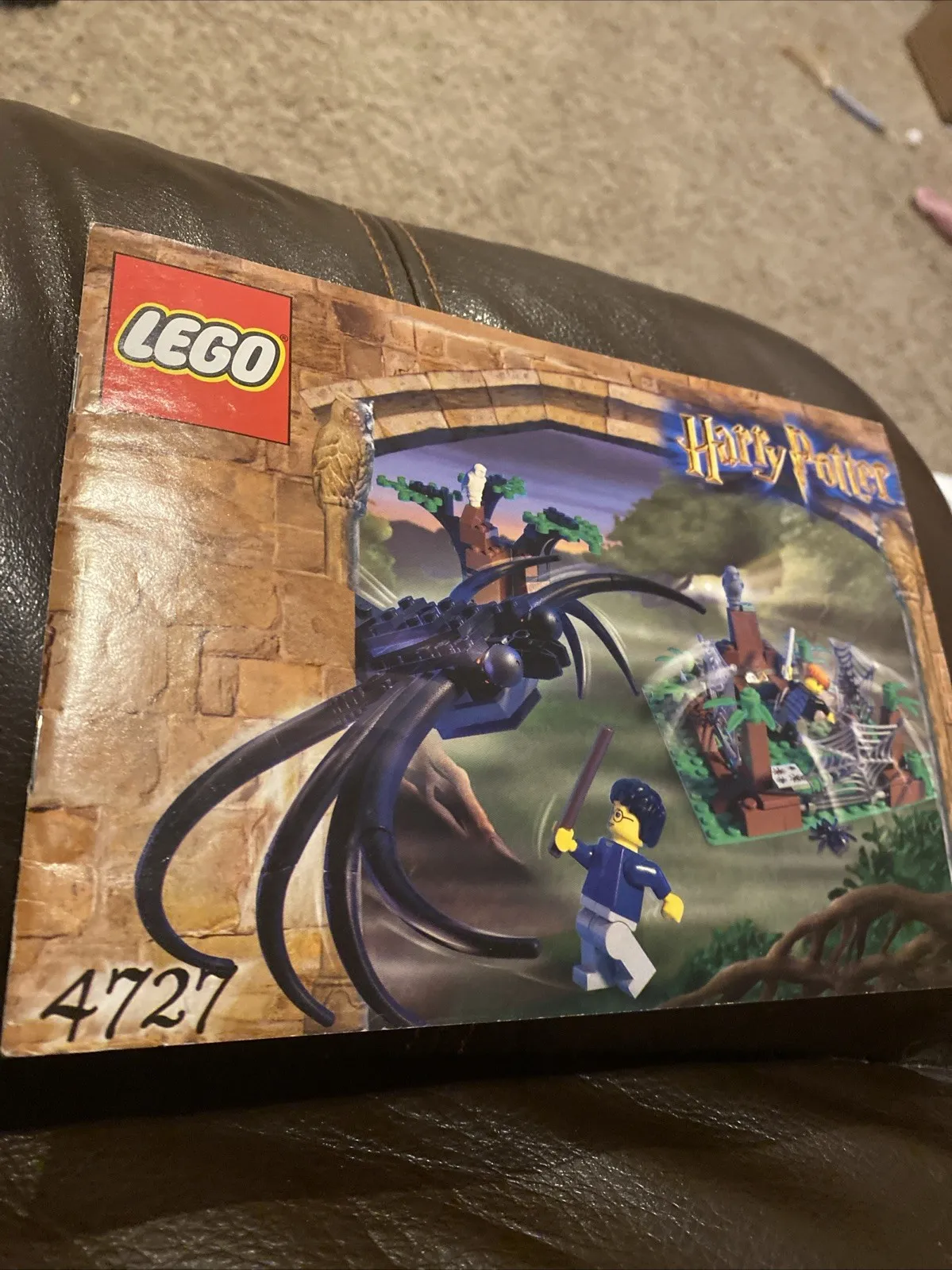 Lego Harry Potter Aragog in the Forbidden Forest 4727 Instructions Only 