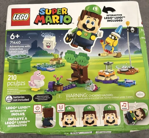 LEGO Super Mario 71440 Adventures w/ Interactive Luigi Complete Set 210pcs