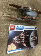 LEGO Star Wars: Count Dooku's Solar Sailer (7752) Ship Only No Figs! Incomplete