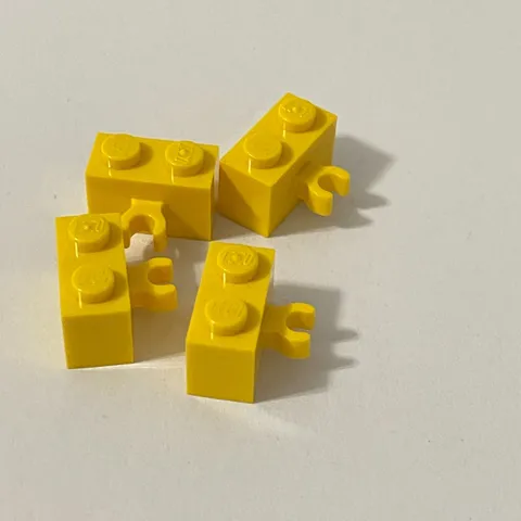 Lego 95820 Yellow Replacement Add-on Pieces Parts Lot of 4
