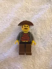 LEGO Minifigure-Mr. Cunningham (Black Hips) (adv019) Adventurers Dino Island