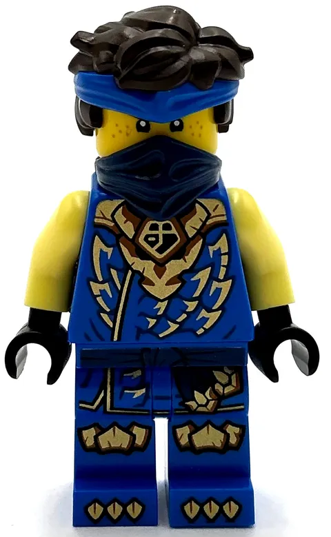 Lego New Jay Ninjago Minifigure Dragons Rising Tunic Dragon Head Season 4