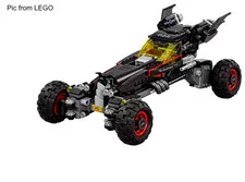 LEGO Batman Movie 70905 The Batmobile Set Complete No Minifigs