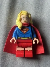 LEGO Supergirl Minifigure 76040 DC Superheroes Great condition