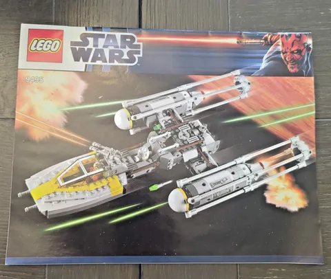 2012 LEGO STAR WARS #9495 Y-WING STARFIGHTER INSTRUCTION MANUAL ONLY