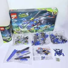 LEGO ALIEN CONQUEST 7067 Jet Copter Encounter New Open Box Sealed Packs Complete