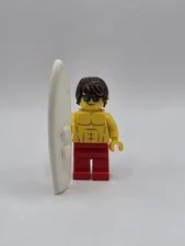 LEGO Series 12 Collectible Minifigures #71007 Lifeguard Guy w/Surfboard