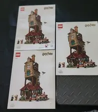 LEGO 76437 Manuals Complete Instructions Set 1-3 Harry Potter The Burrow