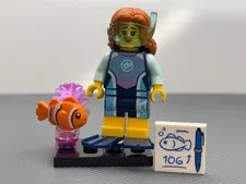 LEGO Marine Biologist Collectible Minifigure Series 29 CMF 71052 Clownfish