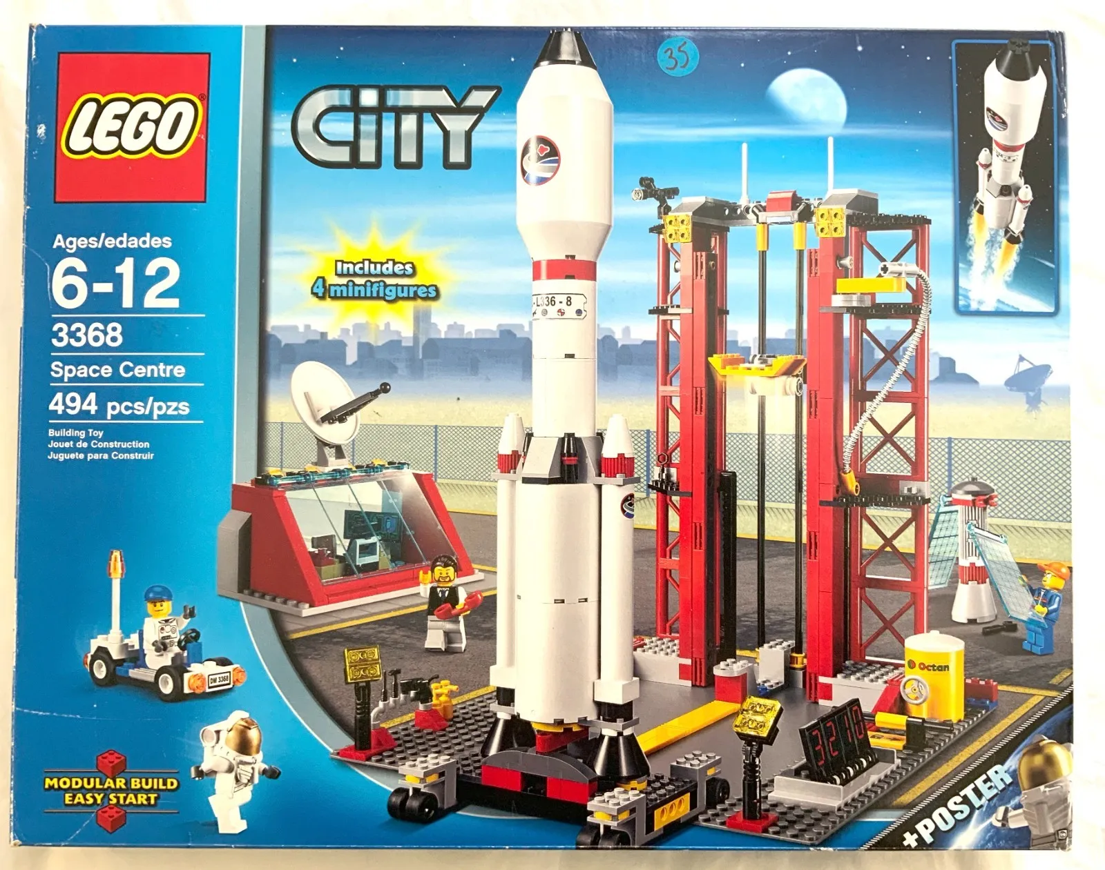 LEGO City Space Center (3368), Ships From US