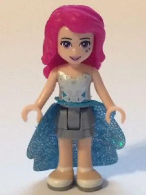 LEGO: Friends Livi Flat Silver Skirt Metallic (frnd0123)