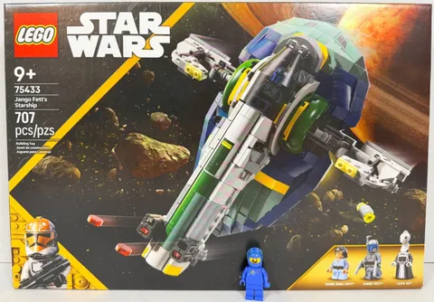 LEGO 75433 Star Wars Jango Fett's Starship New Sealed Space NISB