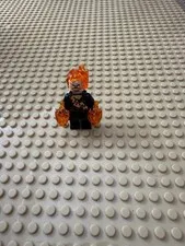 Lego Ghost Rider minifigure SH1095 Johnny Blaze From Set 76335