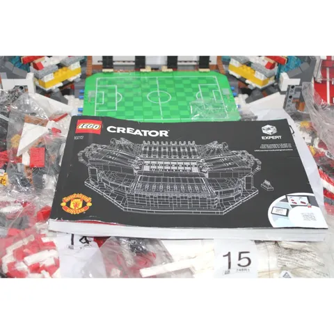 LEGO Creator Expert Old Trafford Manchester United 10272 Stadium NO BOX INCLUDED