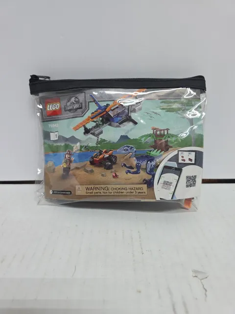 LEGO Jurassic World Velociraptor: Biplane Rescue Mission (75942) - Complete (C6)