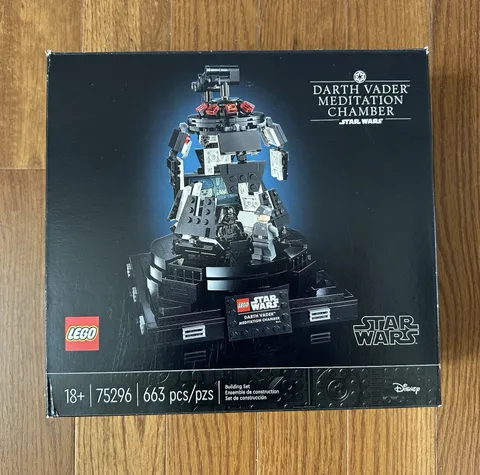 LEGO Star Wars Darth Vader Meditation Chamber 75296 – EMPTY BOX ONLY