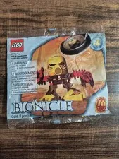 LEGO Bionicle Tohunga 1391 Matoran Jala McDonald’s Toy NEW - SEALED Jaller