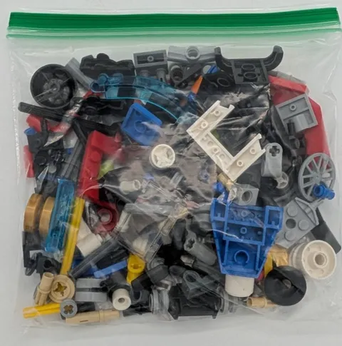 LEGO various vehicle and articulations parts (30+ pcs) various colors Brick lot