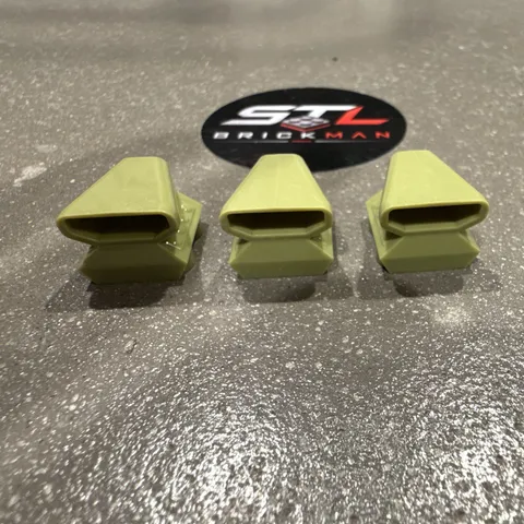 LEGO Green Vehicle/Car Intake Minifigure Engine 3pc Replacement Part
