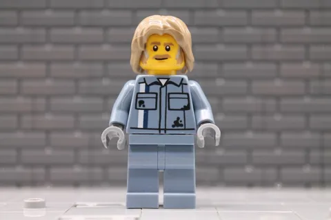 LEGO City Minifig cty1921 - Tow Truck Driver - Male