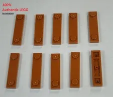 LEGO NEW 1x4 Dark Orange Plate with Two Studs (10x) 6257603 Brick 41740