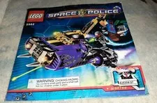 Lego 5982 Space Police Instructions Manual Booklet Only 