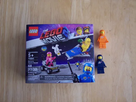 Lego Movie2 70841 Benny's Space Squad NISB + Dark blue & Orange space guy man