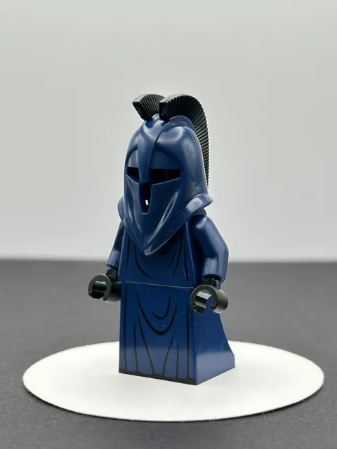 LEGO Star Wars GCC Dark Blue Senate Guard Grandpa Clone Customs Pad Printed Fig