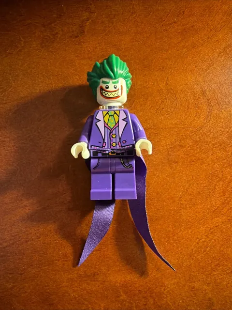 LEGO DC The Joker Minifigure w/ Double Sided Face & Long Coattails