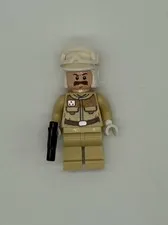 Lego Star Wars - Rebel Officer Minifigure - 75098 - sw0728 - UCS Tan Uniform