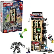 LEGO Marvel Spider-Man vs. Mysterio The Daily Bugle 76342 Building Set