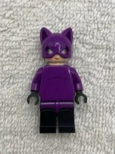 Lego Batman The Video Game Ogp Catwoman Pad Custom Minifigure Molded Cowl
