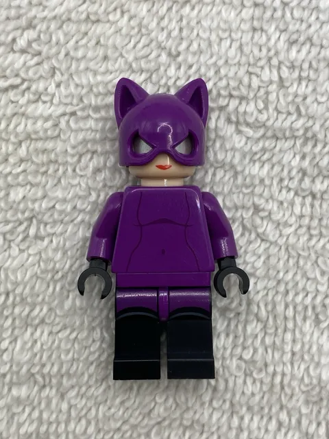 Lego Batman The Video Game Ogp Catwoman Pad Custom Minifigure Molded Cowl