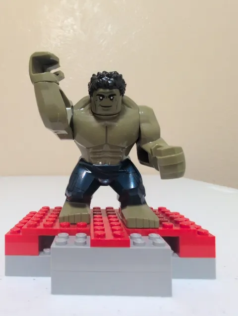 Lego Marvel Super Heroes Hulk SH0577 Big Fig Giant 76131 Authentic Bigfig Nice