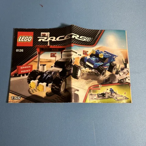 Lego Racers 8126 Desert Challenge Instructions Only Free Shipping!
