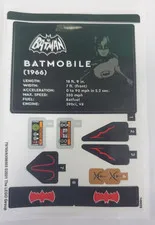 LEGO STICKER SHEET ONLY 76188 BATMAN CLASSIC TV SERIES BATMOBILE from set New