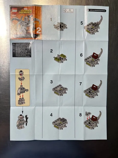 2016 LEGO 76066 Manual Booklet Used Condition