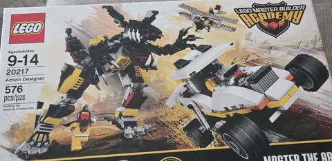 LEGO Action Designer Master Builder Academy Set 20217 576 pcs Ages 9-14