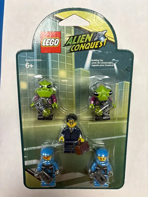 LEGO Alien Conquest Blister Pack Lot 5 Minifigures Alien Trooper Set