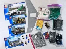 Lego 60022 Cargo Terminal ( Two Small Substitutions, Check Description And Pics)