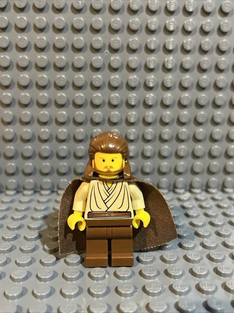 LEGO Star Wars Original Qui-Gon Jinn Minifigure sw0027 7121 7171 7101 7204