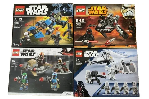 LEGO 75167 Bounty Hunter Speeder Bike Battle Pack 75079 75320 75267 Star Wars