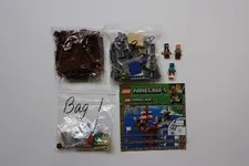 LEGO® Minecraft® 21152 The Pirate Ship Adventure 🗯️100% Complete W/Instructions
