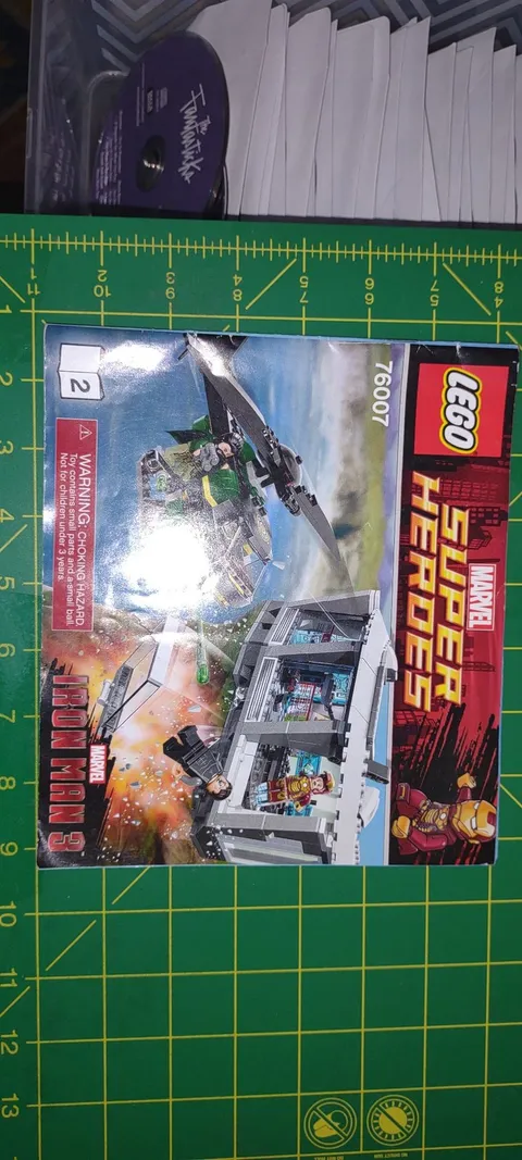 LEGO Instruction Manual Marvel Super Heroes 76007 Iron Man 3 Booklet Manual Only