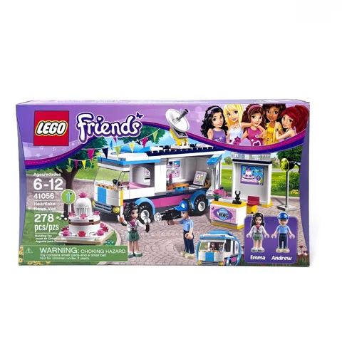 LEGO Friends 41056 Heartlake News Van, Retired Set NEW in Box
