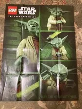 New Lego Star Wars YODA Chronicles 2013 Promo Poster 30" x 24" Minifigure