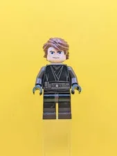 Anakin Skywalker sw0542 (Dark Brown Legs) Star Wars Lego Minifigure