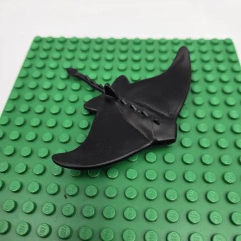Lego Vintage Black Stingray Animal Minifigure Classic Town Aquazone Ocean 